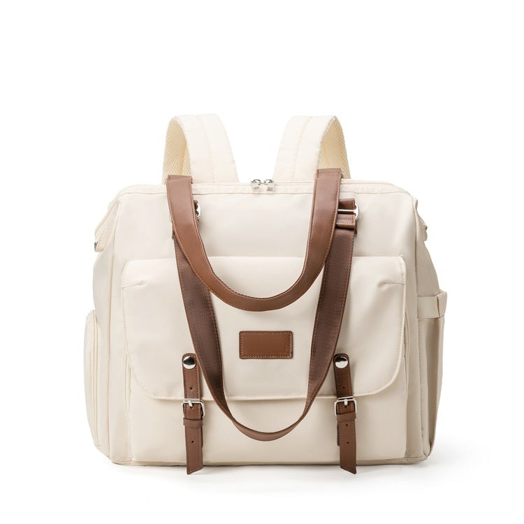 Mother And Baby Go Out Lightweight Double-shoulder Backpack Large Capacity