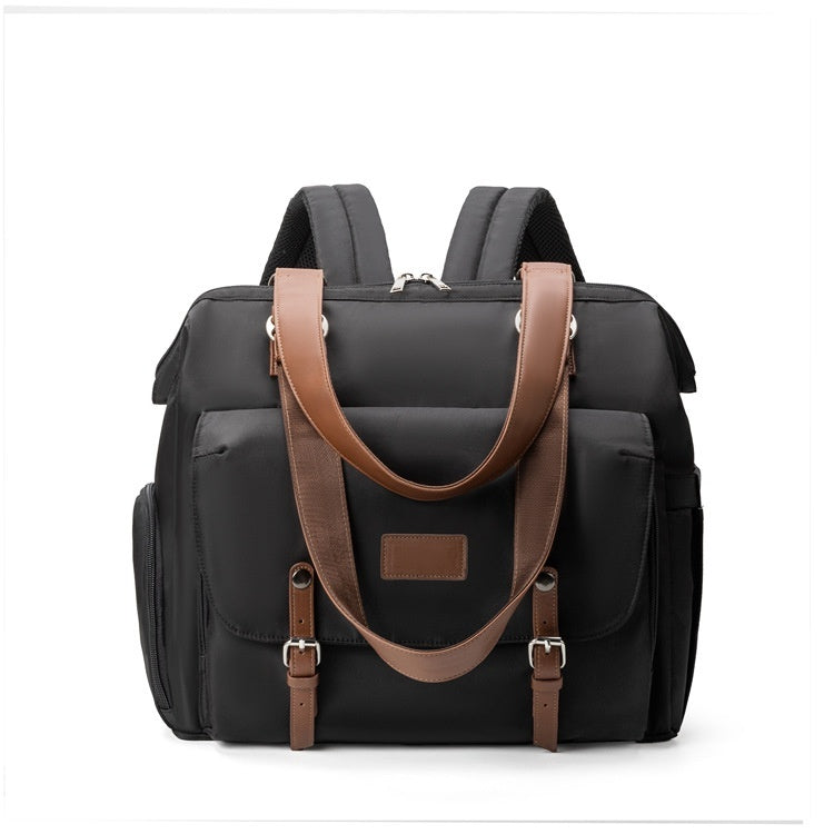 Mother And Baby Go Out Lightweight Double-shoulder Backpack Large Capacity